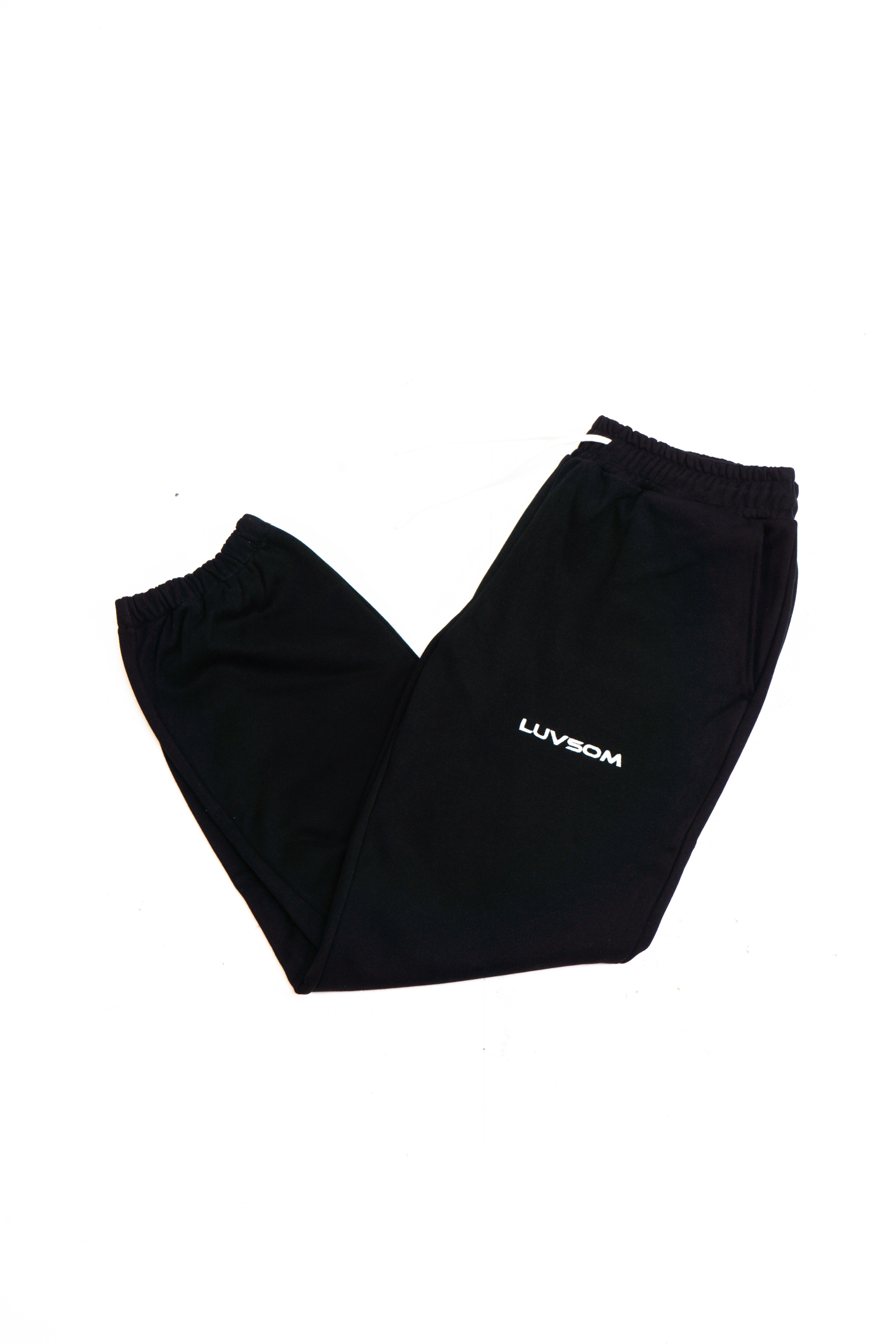 LUVSOM JOGGER BLACK - LUVSOM