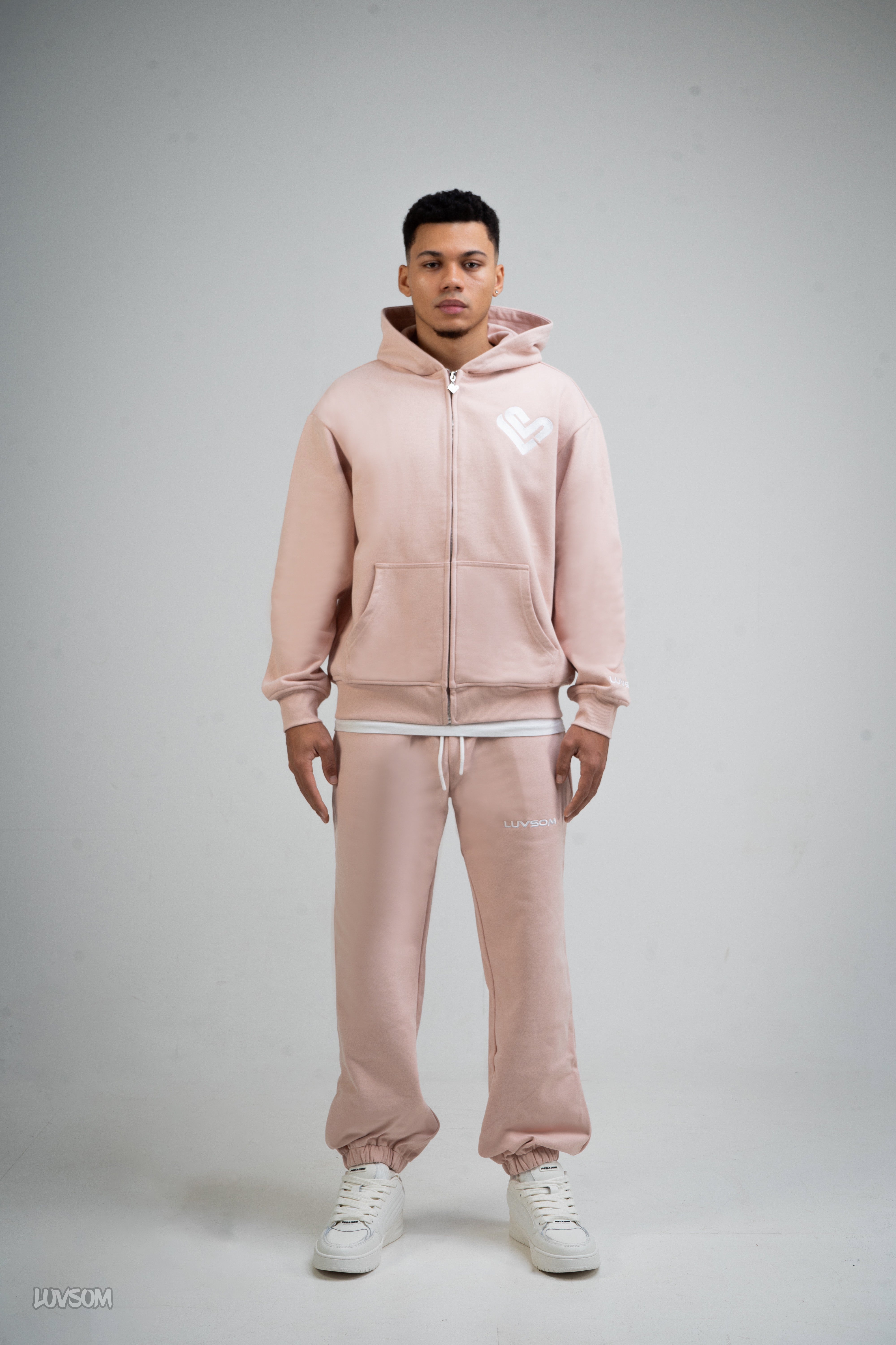 LUVSOM JOGGER BABY PINK - LUVSOM